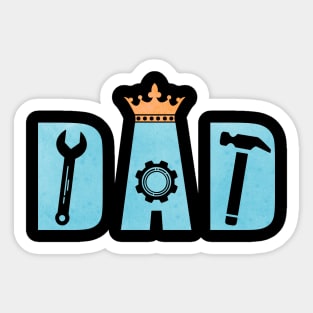 DAD FIXER OF THINGS, Funny Father’s Day Gift Idea Sticker